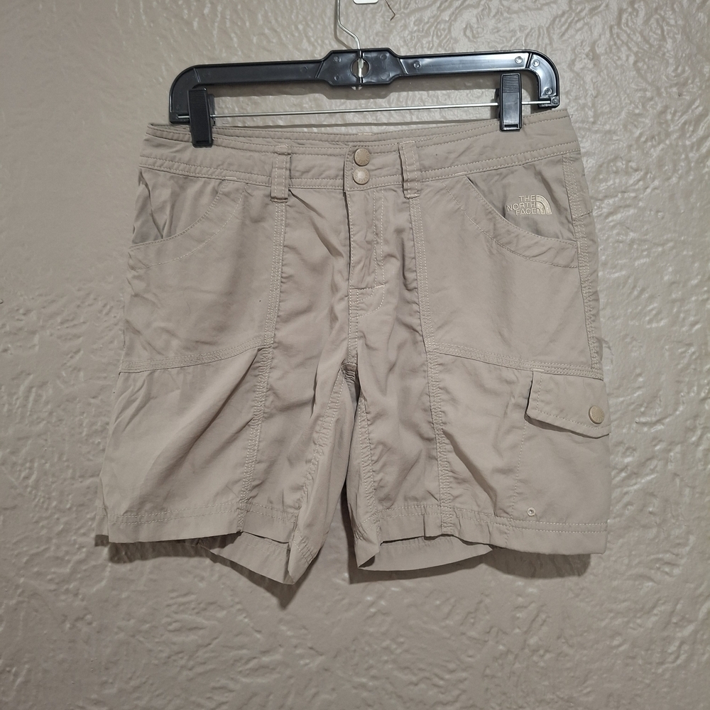 The North Face Beige Cargo Shorts